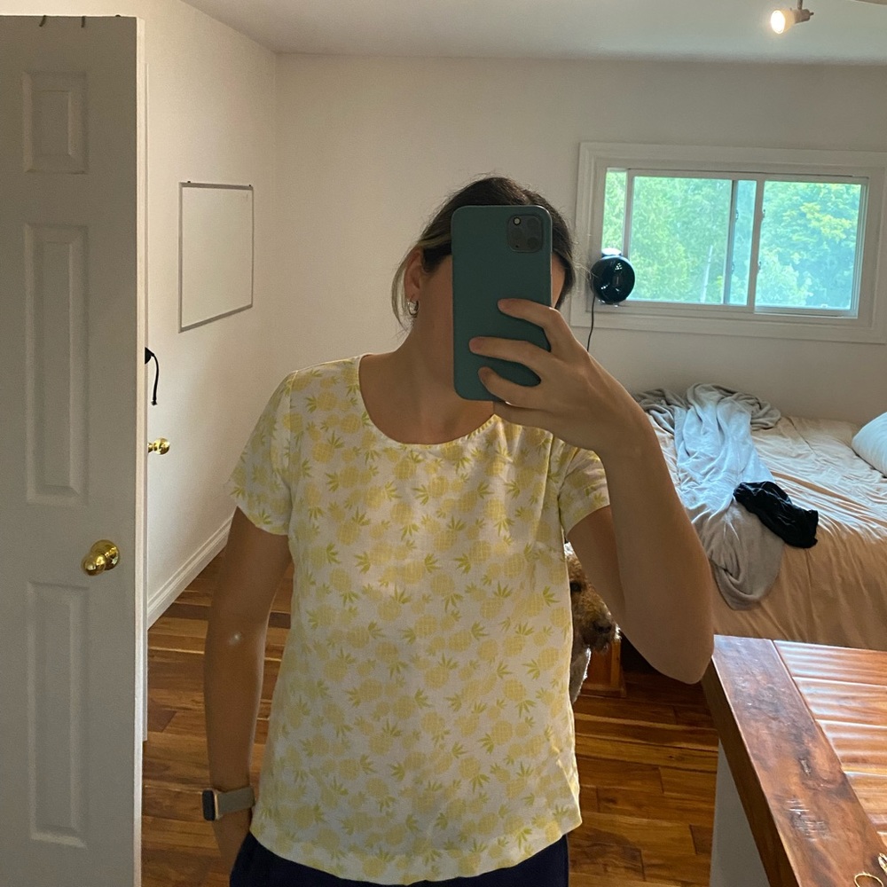 Pineapple shirt from jcrew